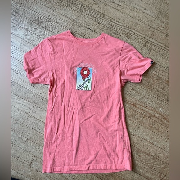 Vans negativity cut it out floral tee like new small - Picture 2 of 6